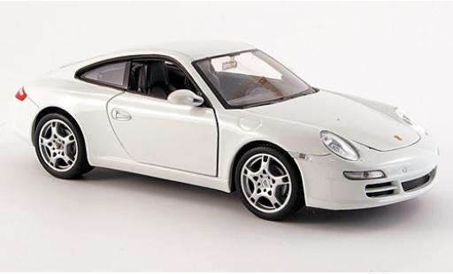 Miniature Porsche 911 1/24 Welly Carrera S blanche 1:24 Porsche 911 1/24 Welly Carrera S blanche 1:24 miniature