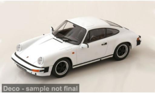 Porsche 930 1/18 KK Scale 911 Carrera blanche 1983 1:18