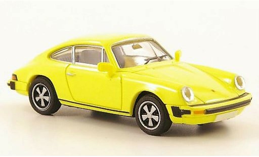 Porsche 911 Base 1/87 Brekina Coupe (G-Reihe) jaune miniature