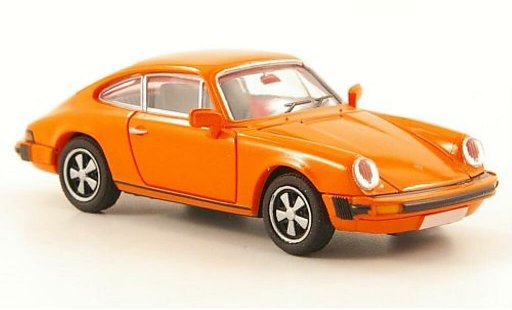 Porsche 911 Base 1/87 Brekina Coupe (G-Reihe) orange miniature