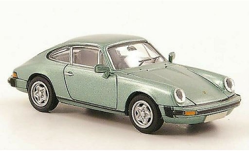 Porsche 911 Base 1/87 Brekina Coupe verte-met. miniature