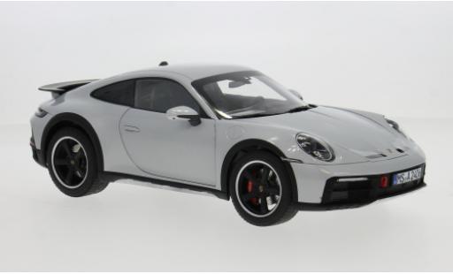 Porsche 911 1/18 Norev Dakar grise 2023 1:18 miniature