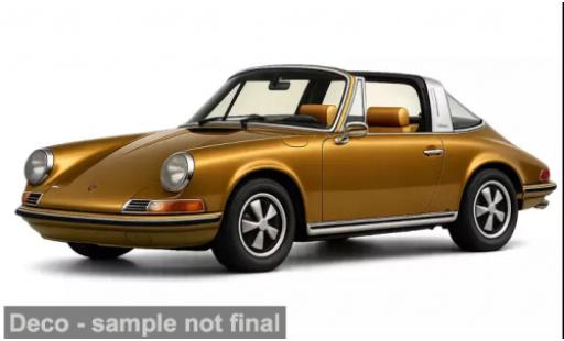 Porsche 911 1/43 Norev gold 1969 1:43 miniature