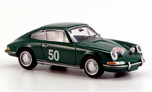 Porsche 911 Base 1/87 Brekina verte Rallye Monte Carlo 1966 miniature