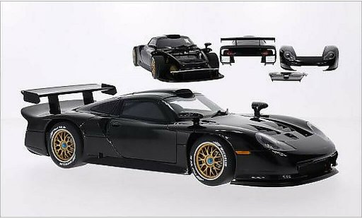 Porsche 911 Base 1/18 Autoart GT 1 noire 1997 miniature