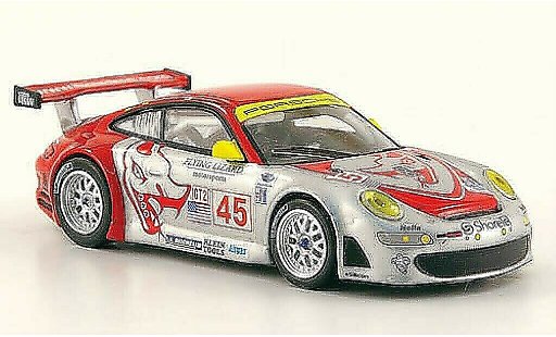 Porsche 911 R 1/64 Minichamps GT 3 R No.45 Flying Lizard 12h Sebring 2007 miniature