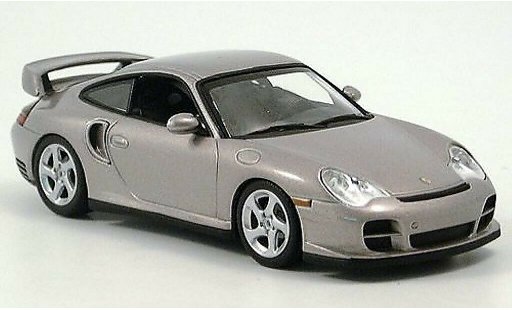 Porsche 911 GT2 1/43 Minichamps grise 2001 miniature