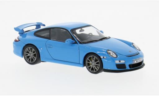 Porsche 997 GT3 1/43 Minichamps 911 bleue 2009 Sport Auto Collection 1:43 miniature