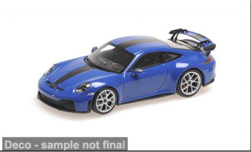 Porsche 911 1/43 Minichamps GT3 bleue 2025 1:43 miniature