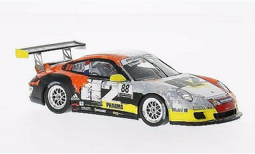 Porsche 911 GT3 CUP 1/43 Spark No.88 H2 Pharma Carrera Paul Ricard 2013 miniature