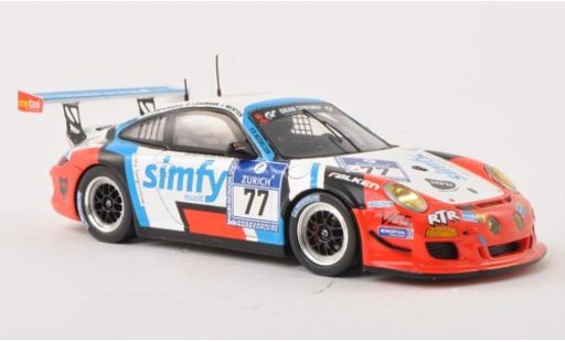 Porsche 911 GT3 Cup 1/43 Spark No.77 Simfy 24h Nurburgring 2013 /S.v miniature