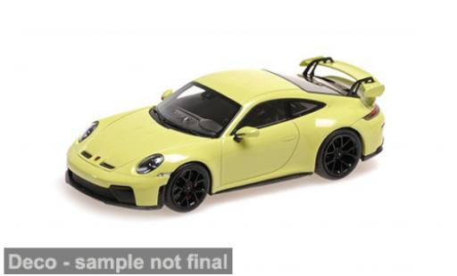 Porsche 911 1/43 Minichamps GT3 jaune 2025 1:43 miniature