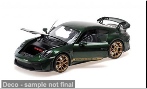 Porsche 911 1/18 Minichamps GT3 verte 2025 1:18 miniature