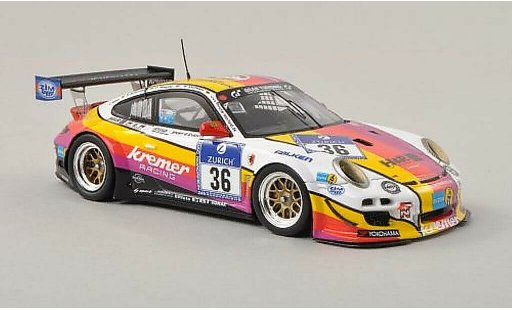 Porsche 911 GT3 1/43 Spark KR No.36 Kremer Racing 24h Nurburgring 2013 /J.Alzen miniature