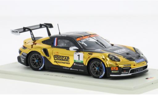 Porsche 911 1/43 Spark GT3 Carrera Cup Deutschland 2024 #1 L.ten Voorde 1:43 miniature