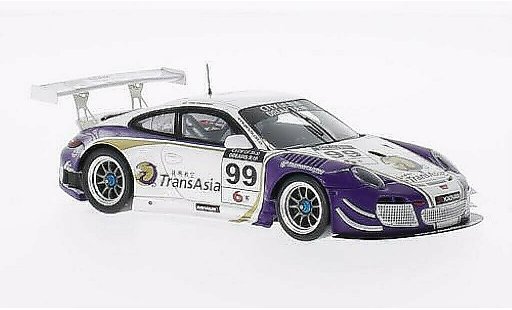 Porsche 911 GT3 R 1/43 Spark 4.0 No.99 Team StarChase City of Dreams Macau GT Cup 2013 miniature