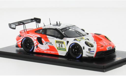 Miniature Porsche 992 GT3 R 1/43 Spark 911 ( #24 1:43 Porsche 992 GT3 R 1/43 Spark 911 ( #24 1:43 miniature