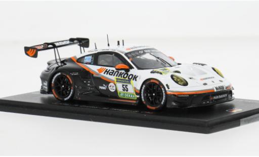 Porsche 992 GT3 R 1/43 Spark 911  24h N&uuml;rburgring 2025 Hankook Competition #55 J.Kim/R.Bruins 1:43 miniature