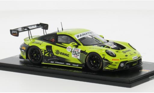 Miniature Porsche 992 GT3 R 1/43 Spark 911 ( #92 1:43 Porsche 992 GT3 R 1/43 Spark 911 ( #92 1:43 miniature