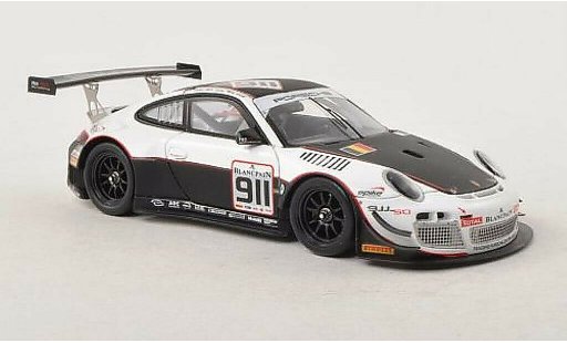 Porsche 911 GT3 R 1/43 Spark No.911 24h of Spa 2013 /M.Mapelli miniature