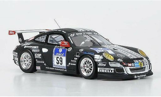 Porsche 911 GT3 1/43 Minichamps R Dorr Motorsport No.59 24h Nurburgring 2011 /Mapelli miniature