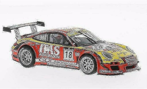 Porsche 911 GT3 1/43 Minichamps R No.18 De Lorenzi Racing 24h Spa 2011 miniature