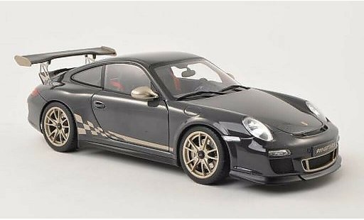 Porsche 911 GT3 1/18 Autoart 3.8 grise/gold 2010 miniature