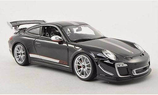 Porsche 911 GT3 1/18 Burago 4.0 noire/grise 2011 miniature