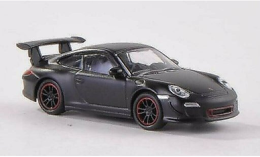 Porsche 911 GT3 1/87 Schuco mat-noire miniature