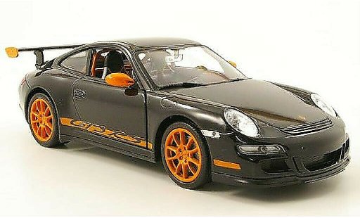 Porsche 911 GT3 1/24 Welly noire miniature