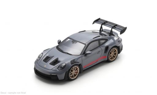 Porsche 911 1/43 Schuco GT3 RS grise 2022 1:43 miniature