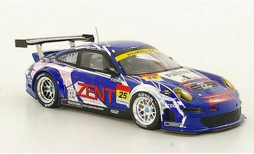 Porsche 911 GT3 1/43 Ebbro R No.25 Zent - Fujita Super GT300 2011 / T.Tsuchiya miniature