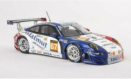 Porsche 911 GT3 R 1/43 Spark No.67 Imsa Performance Matmut 24h Le Mans 2013 /P.Milesi miniature