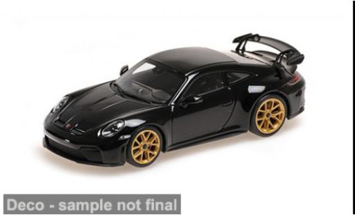 Porsche 911 1/43 Minichamps GT3 noire 2025 1:43 miniature