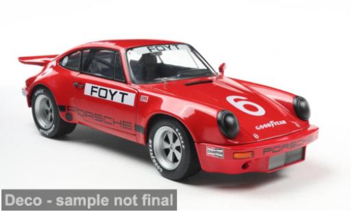 Porsche 911 1/18 Solido IROC rouge 1:18 miniature