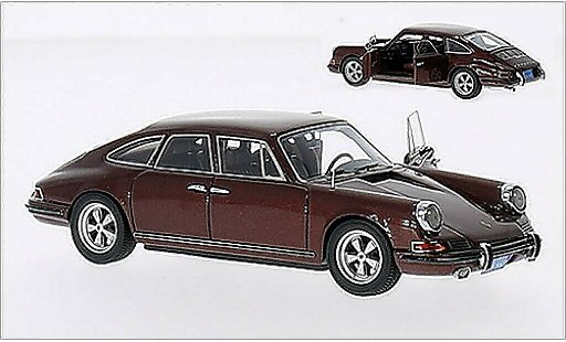 Porsche 911 Base 1/43 Matrix metallise marron 1972 miniature