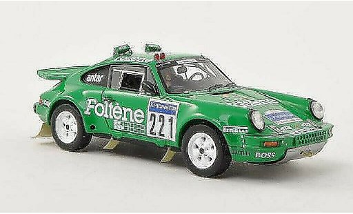 Porsche 911 Dakar 1/43 Spark No.221 Foltene Racing Team Rally 1988 miniature