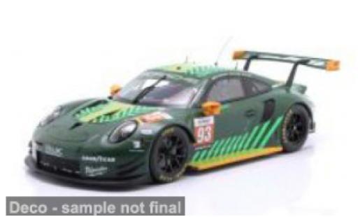 Porsche 992 RSR 1/12 IXO 911 24h Le Mans 2020 Prougeon Competition #93 M.Fassbender/F.Fernandez-Laser 1:12 miniature