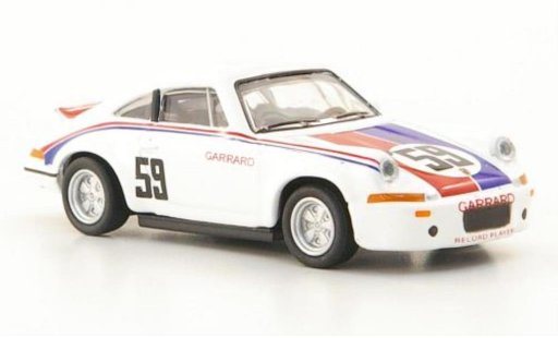 Porsche 911 RSR 1/87 Schuco No.59 Brumos miniature