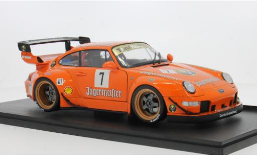 Porsche 911 1/18 Solido RWB Body Kit Jägermeister 1:18 miniature