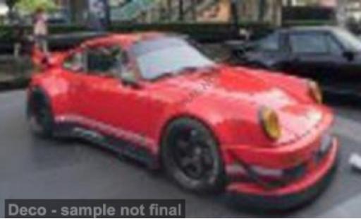 Porsche 911 1/43 Solido RWB Body Kit rouge 1:43 miniature