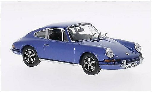 Porsche 911 S 1/43 Norev 2.4 metallise bleu 1973 miniature