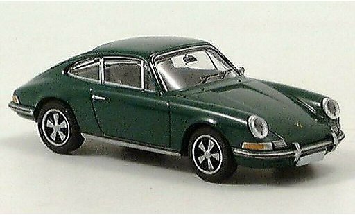 Porsche 911 S 1/87 Brekina Coupe verte miniature