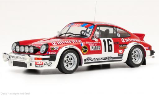Porsche 930 1/18 IXO 911 SC Gr.4 Rally Monte Carlo 1980 Almeras #16 J.Almeras/C.Tilber 1:18 miniature