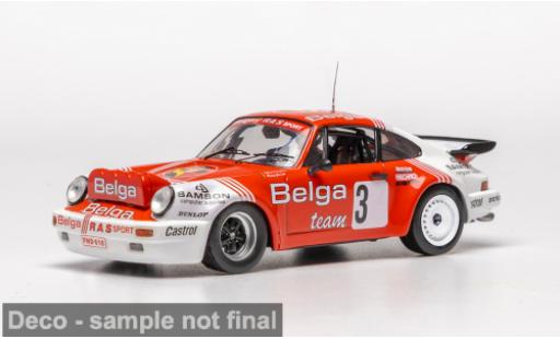 Porsche 930 1/43 IXO 911 SC/RS Circuit des Ardennes 1985 #3 R.Droogmans/R.Joosten 1:43