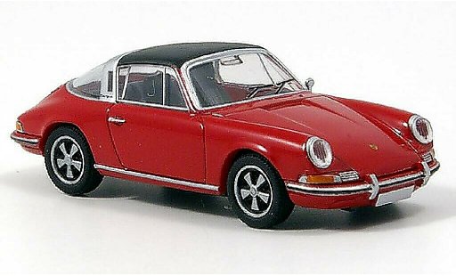 Porsche 911 Targa 1/87 Brekina T rouge TD-Edition miniature