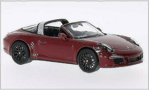 Porsche 911 Targa 1/43 Minichamps 4S GTS rouge miniature