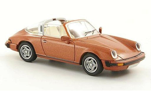 Porsche 911 Targa 1/87 Brekina (G-Reihe) cuivre miniature