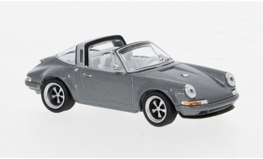 Miniature Porsche 911 1/64 Pop Race Targa Sing grise 1:64 Porsche 911 1/64 Pop Race Targa Sing grise 1:64 miniature