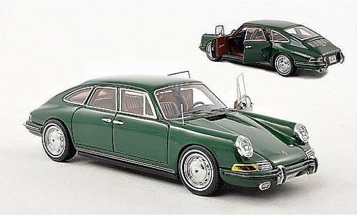 Porsche 911 T 1/43 Matrix Troutman & Barnes 4-Door Sedan verte 1967 miniature